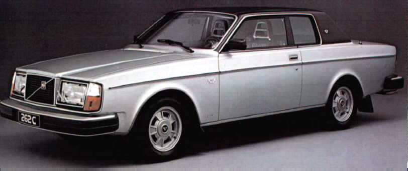 The Colorpalet for the Volvo 262 C Bertone