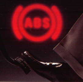 Anti-lock brakes (ABS) are standard equipment.