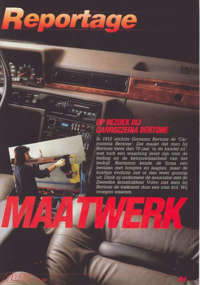 Foto Autoblad 1986