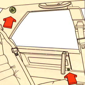 Rear reading lights