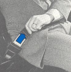 Seat belts manually adjustable