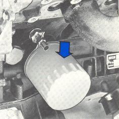 Changing oil filte