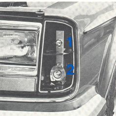 Front light bulbs