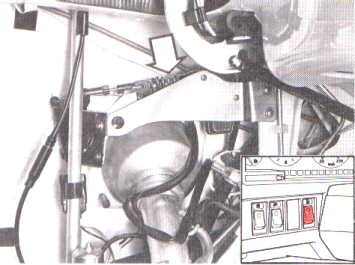 Elektrisch openen tankdopklep