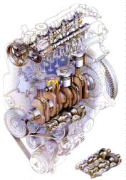 Dieselmotor zeichnung